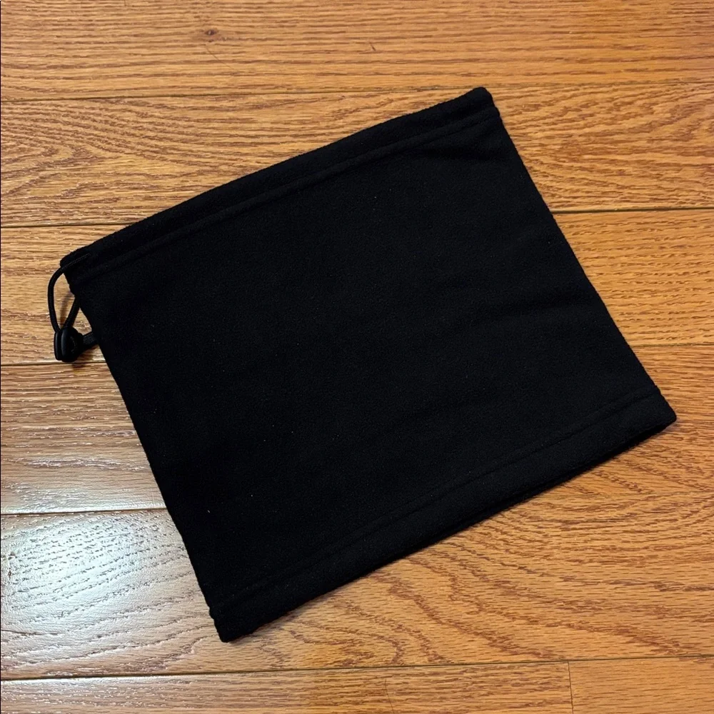 NEW Decathlon Wedze Adult Ski Gaiter Neck Warmer Black Fleece Soft Adjustable